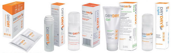 Антиперспиранты DRYDRY